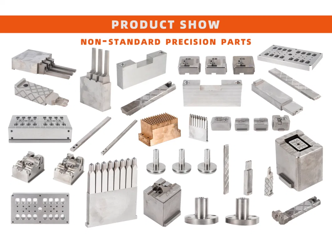 Customized High Quality Precision CNC Lathe Parts High Quality Customized Plastic Mold Components Non-Standard Precision Mold Spare Parts