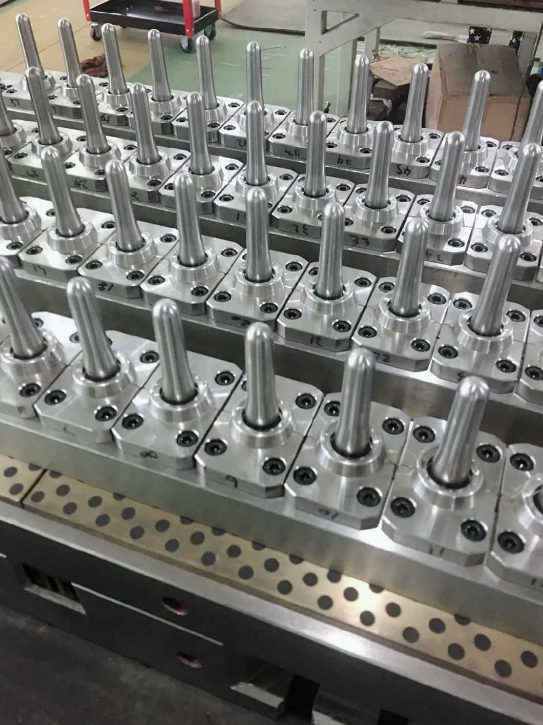 Hot Runner Injection Needle Valve Pet Preform Mould Without Tail