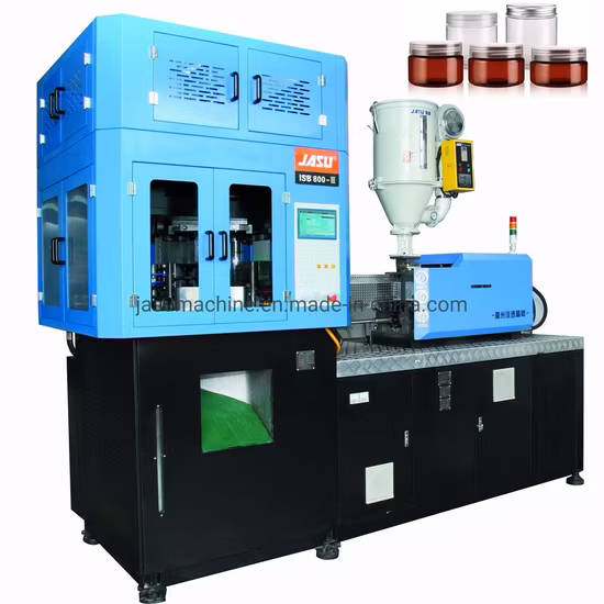 Highly Productive Plastic Bottle Jars Pet PETG Jars Blowing Moulding Full Automatic Single Stage Plasitc Injection Stretch Blow Molding Machine
