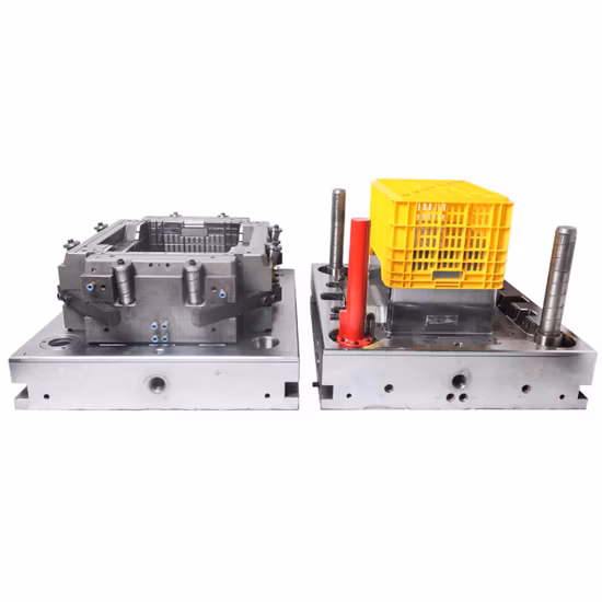 High Quality Plastic Injection Molding Mould for Plastic Turnover Box Container Crate
